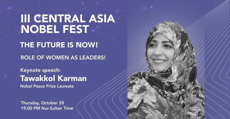 Sayın Tawakkol Karman Nobel’in Orta Asya Festivaline Katıldı